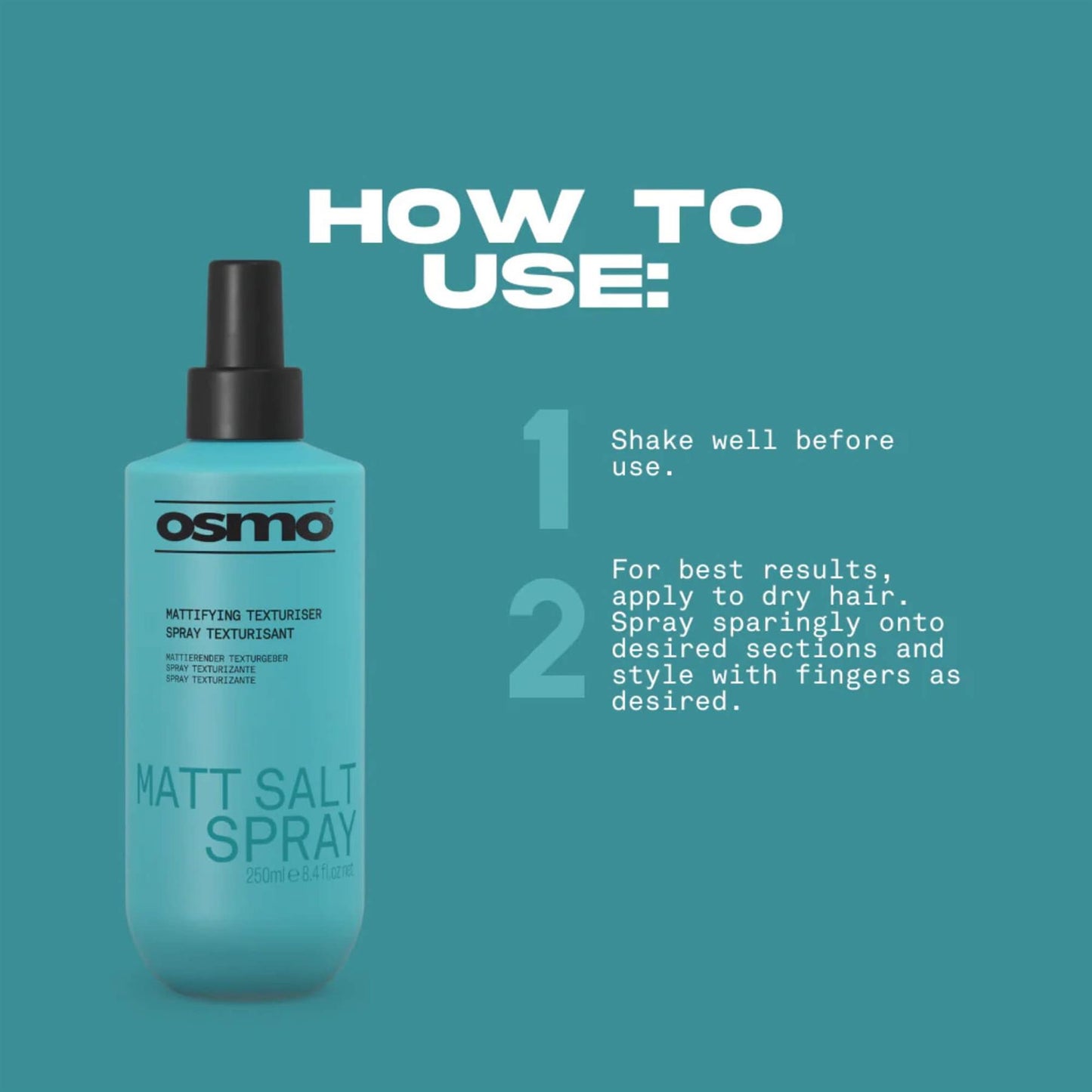 Osmo Texture Matt Salt Spray 250ml