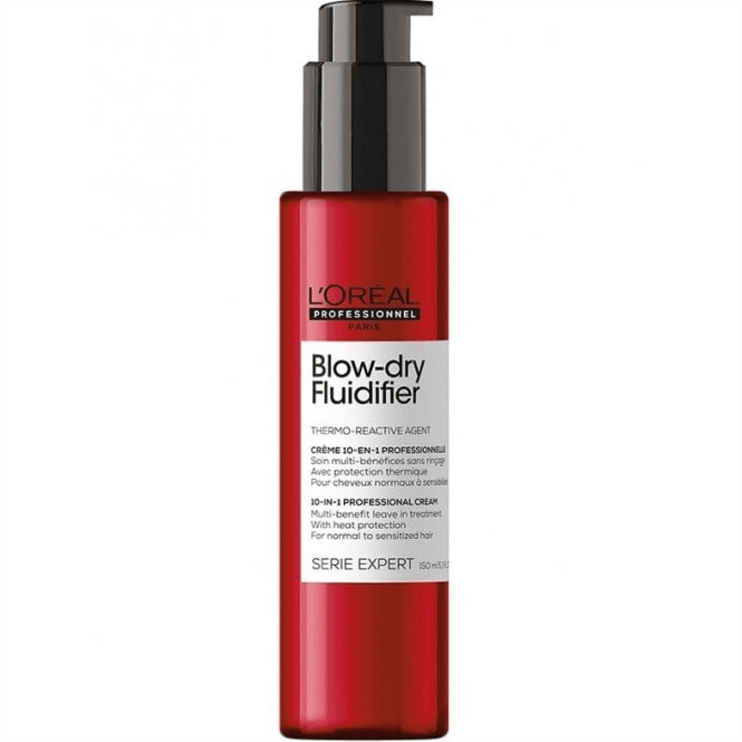 L'oreal Paris Professional Serie Expert Blow Dry Fluidifier 10 in 1 Shape Memory Leave In Cream - 150ml