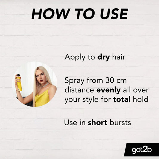 got2b Glued Hairspray Blasting Freeze Hold 100ml