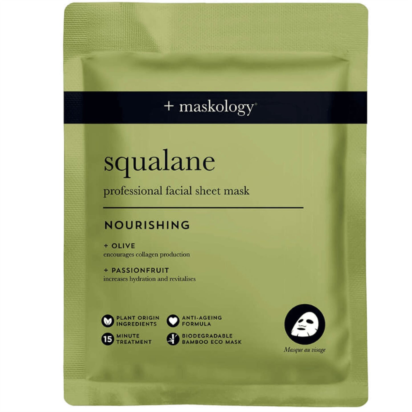 Maskology Squalane Professional Face Sheet Mask