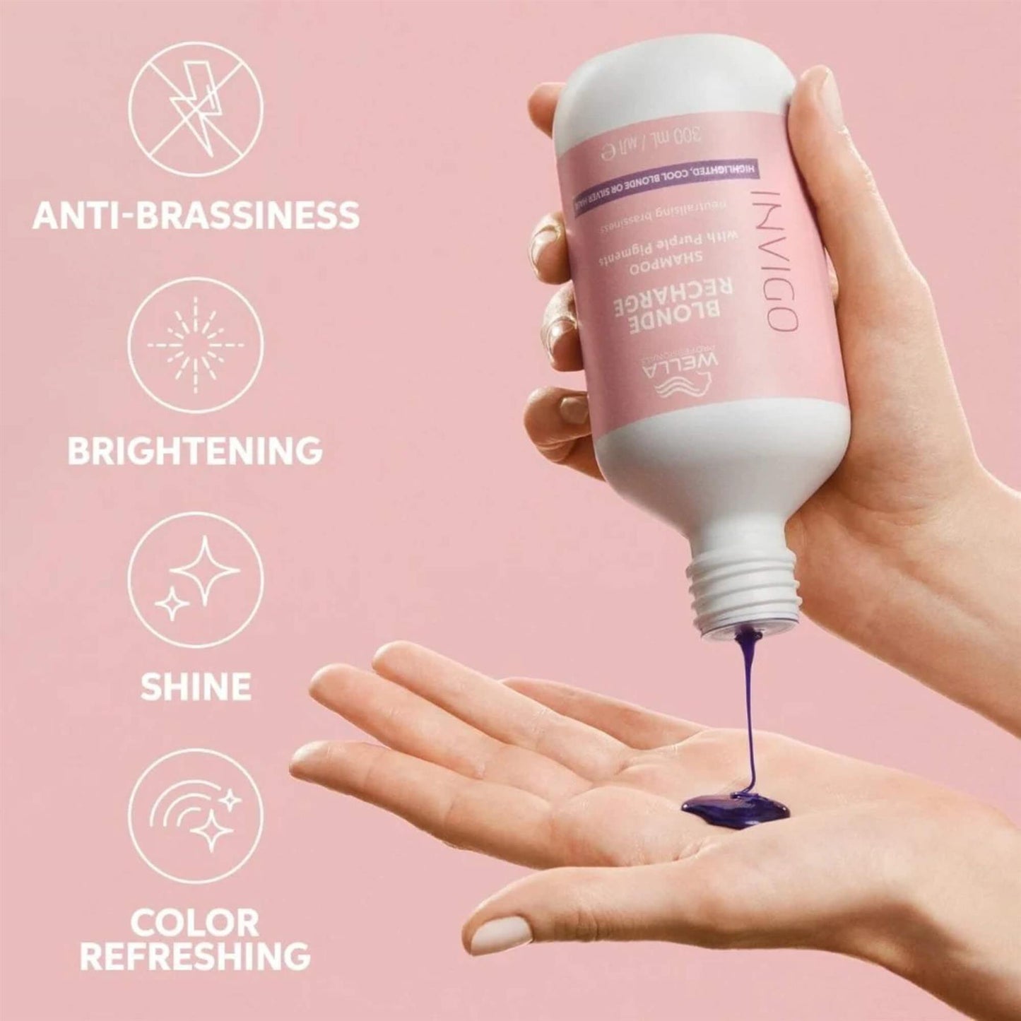 Wella Professional Invigo Blonde Recharge Purple Shampoo