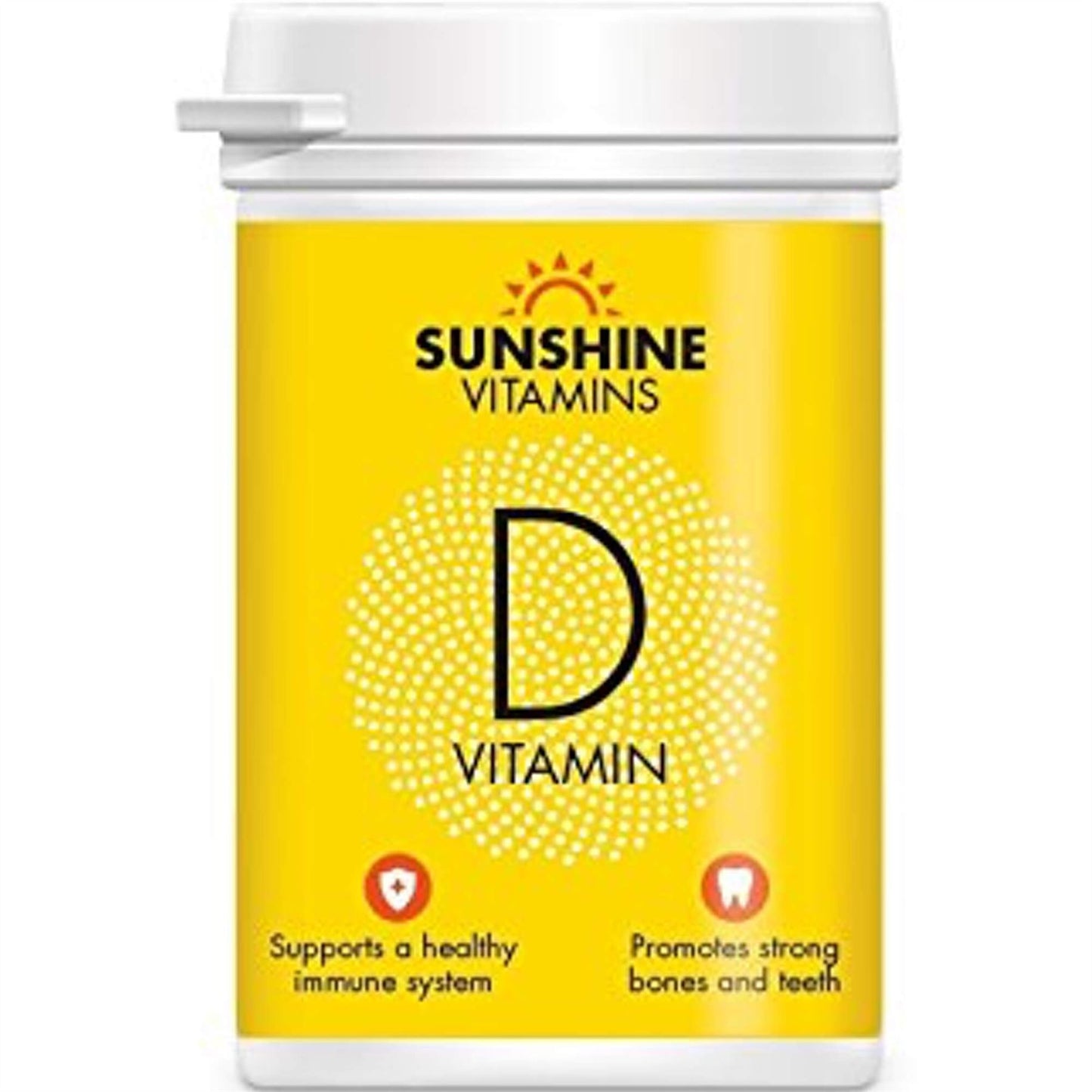 Sunshine Vitamins Vitamin D Tablets - 60 Pack