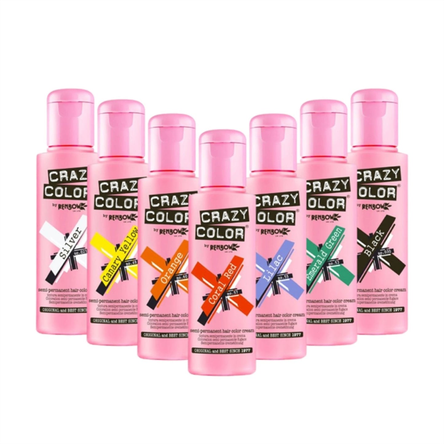 Crazy Color Semi Permanent Hair Colour