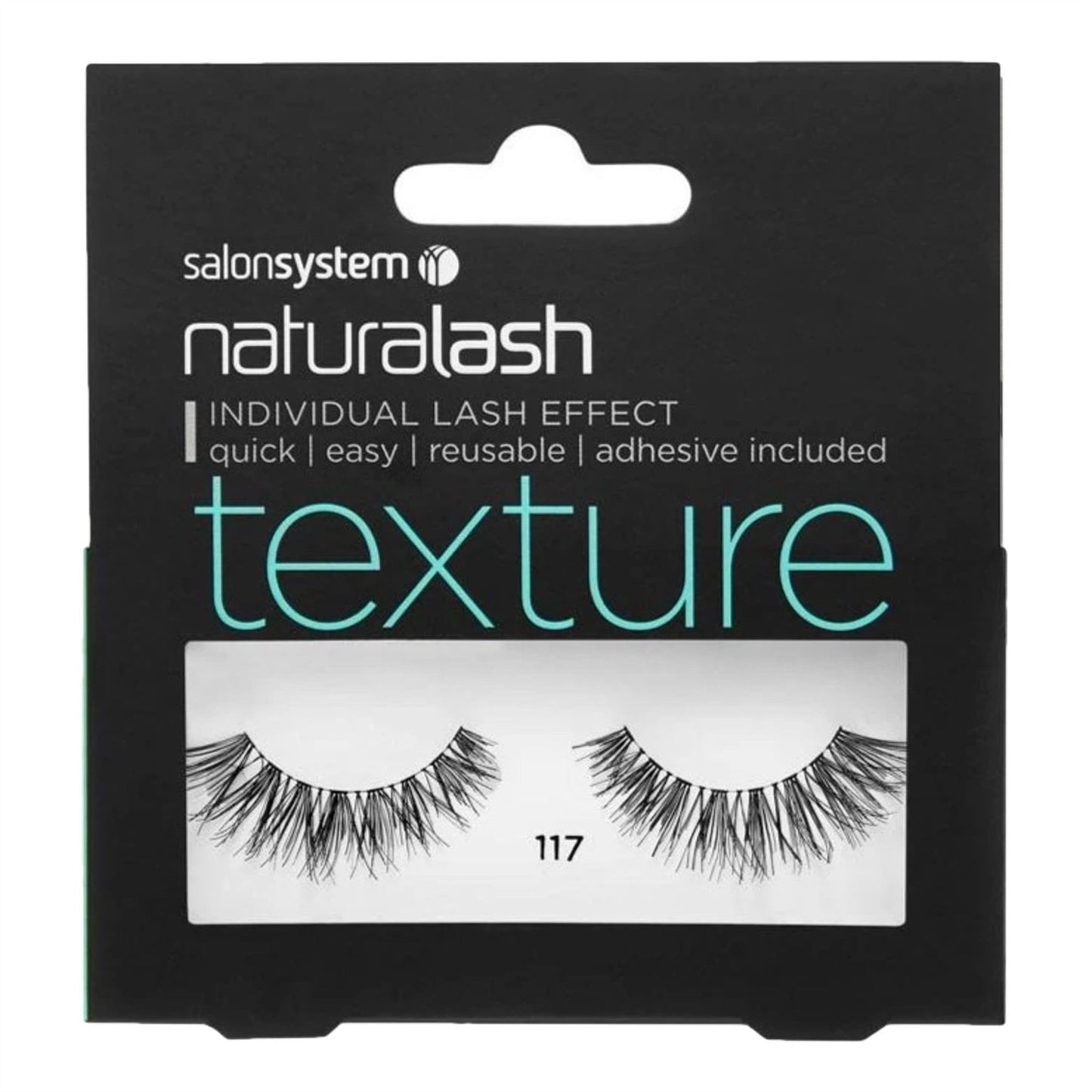 Salon System Naturalash Strip Lashes - Texture 117