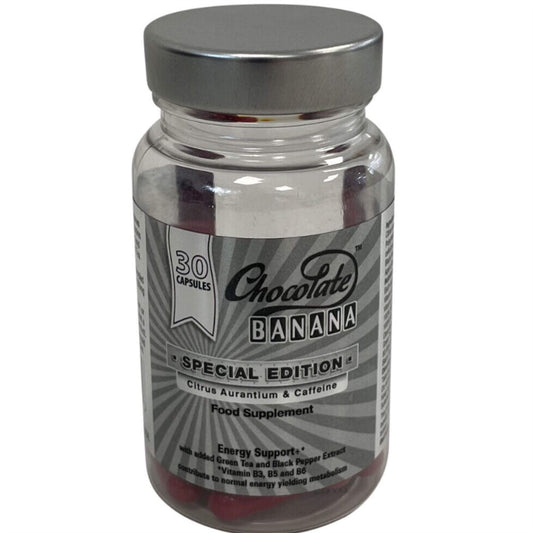 Chocolate Banana Special Edition Schizandra Berry & Caffeine Food Supplement