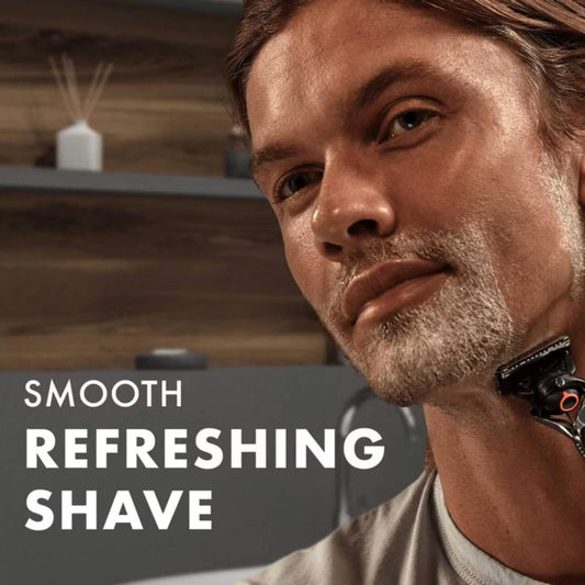 Gillette Fusion5 Men's Sensitive Shaving Gel with Almond Oil - 200ml