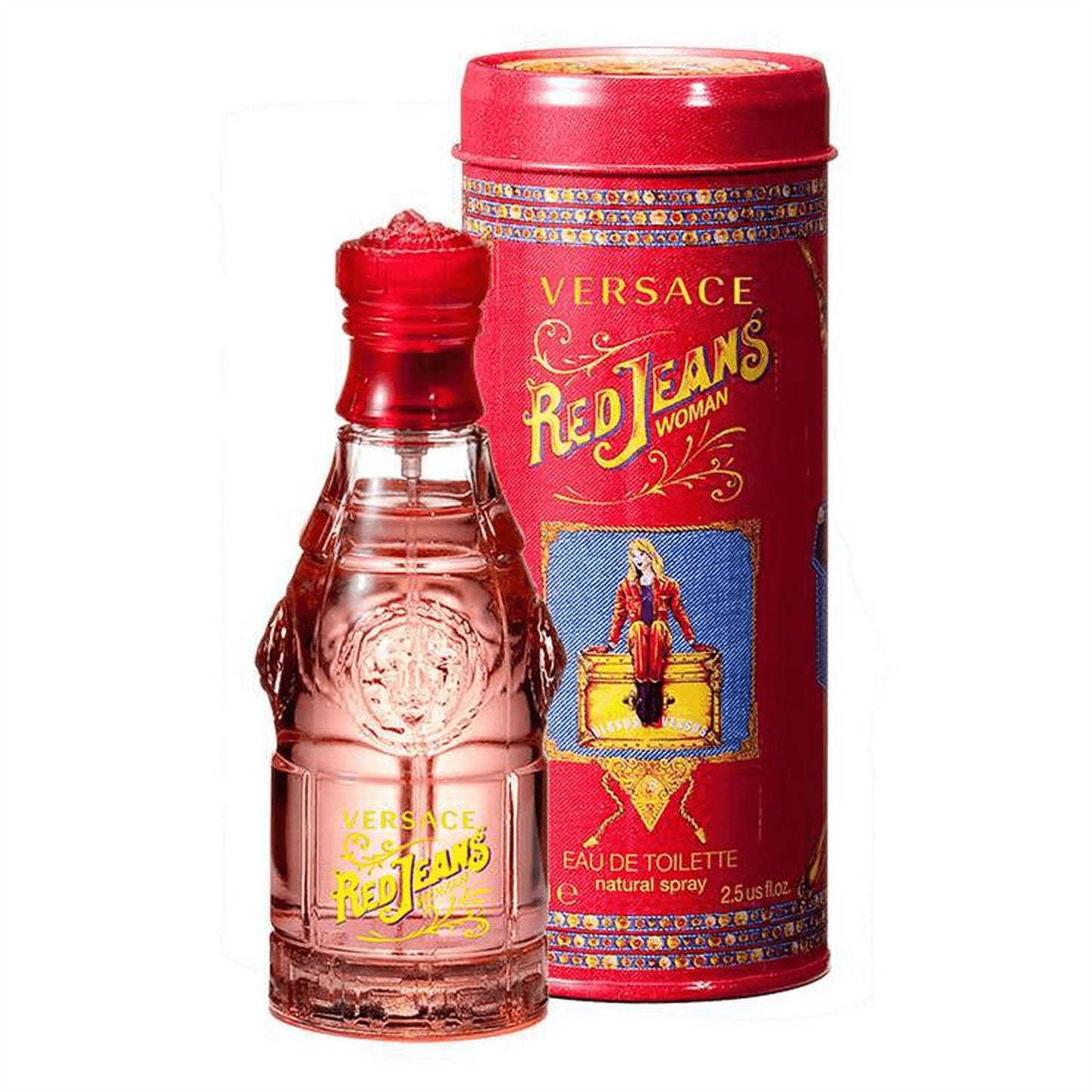 Versace Versus Red Jeans Eau De Toilette for Her - 75ml