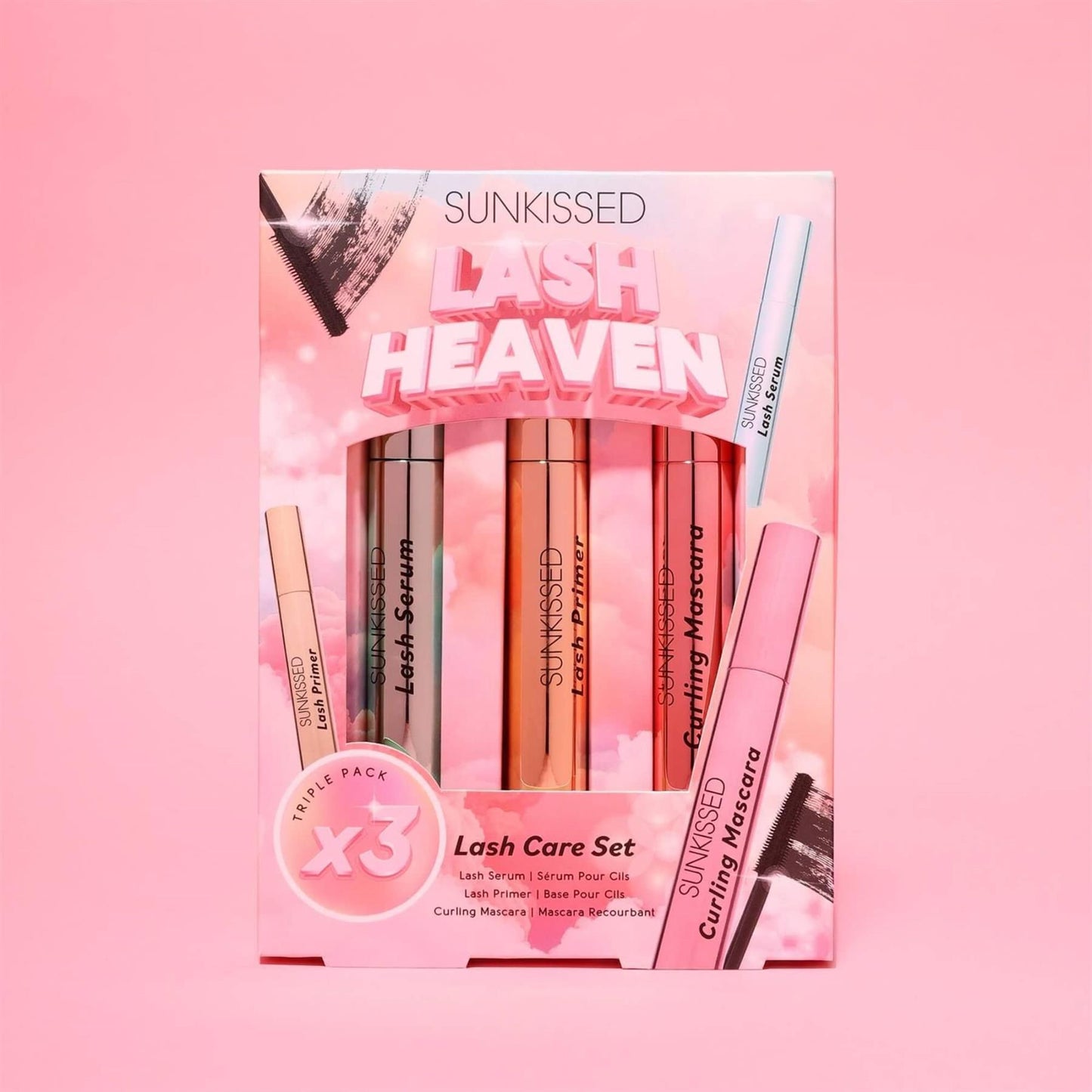 Sunkissed Lash Heaven Lash Care Gift Set 3 x 10ml Pack