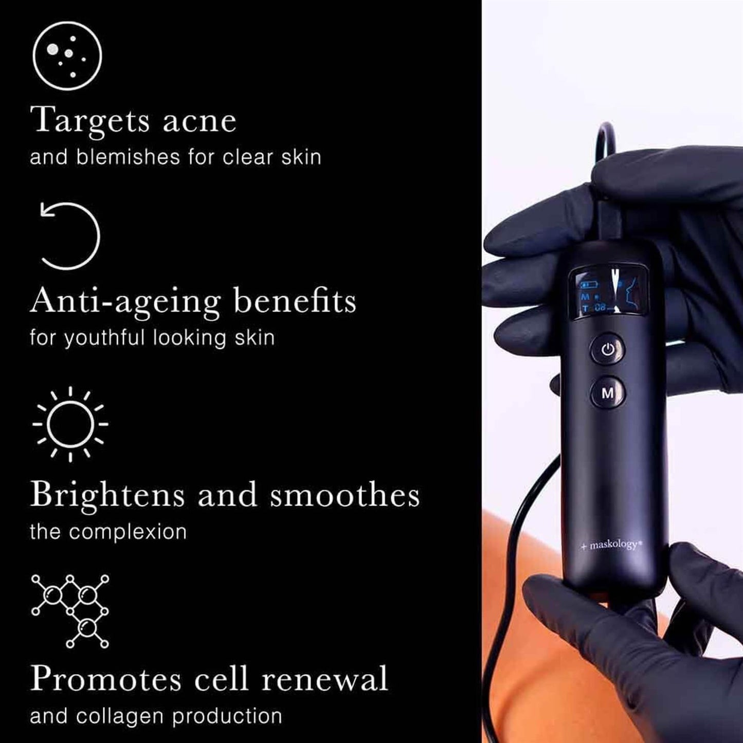 Maskology LED Light Therapy Facial Mask