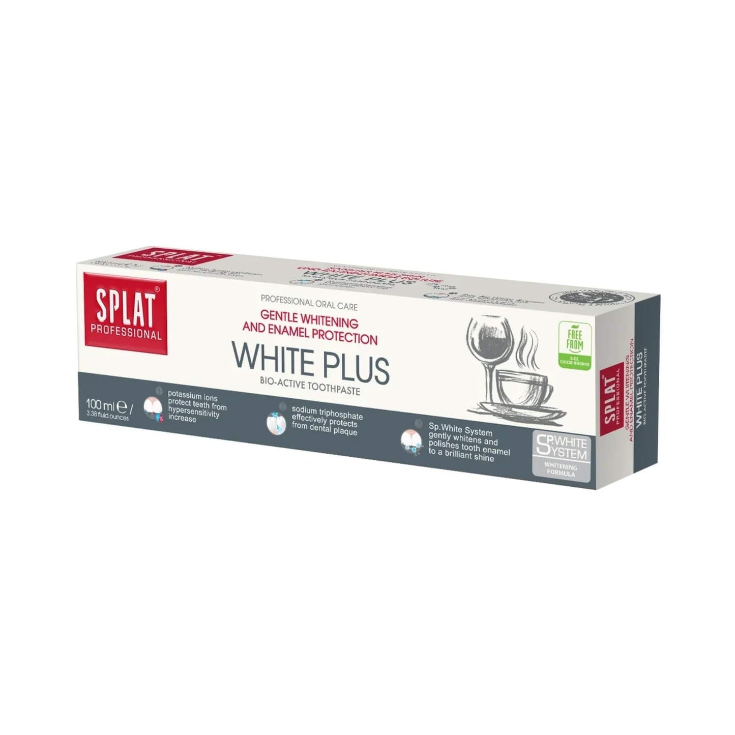 Splat Professional White Plus Toothpaste 100ml