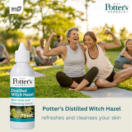 Potter's Herbals Distilled Witch Hazel 75ml