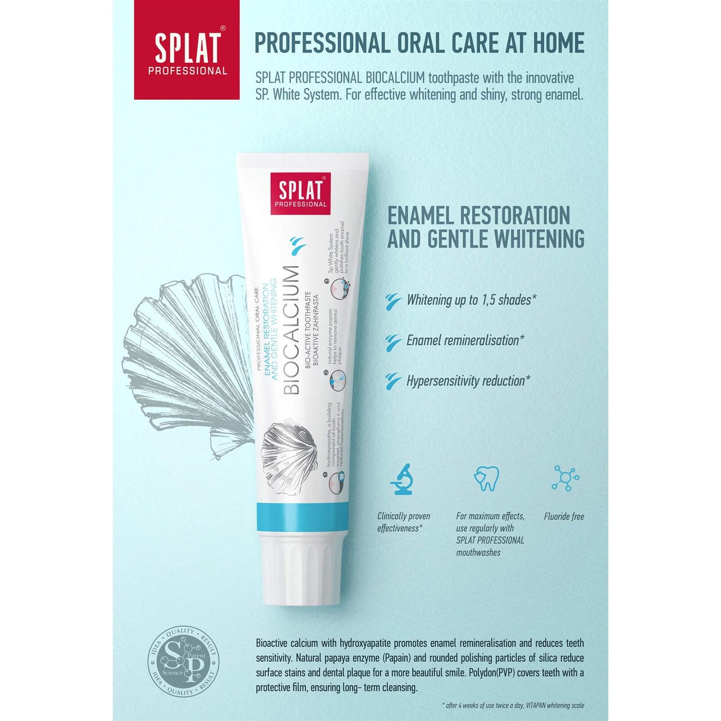 Splat Professional Biocalcium Toothpaste 100ml
