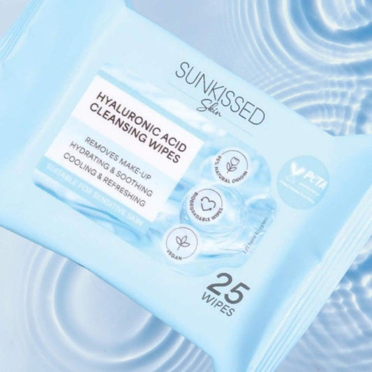 Sunkissed Skin Hyaluronic Acid Cleansing Wipes