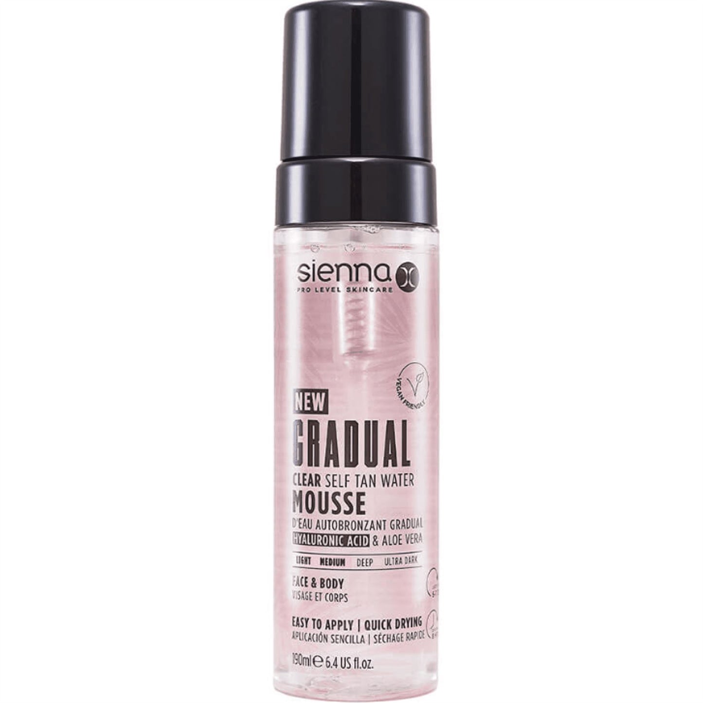 Sienna X Gradual Self Tan Clear Water Mousse - 200ml