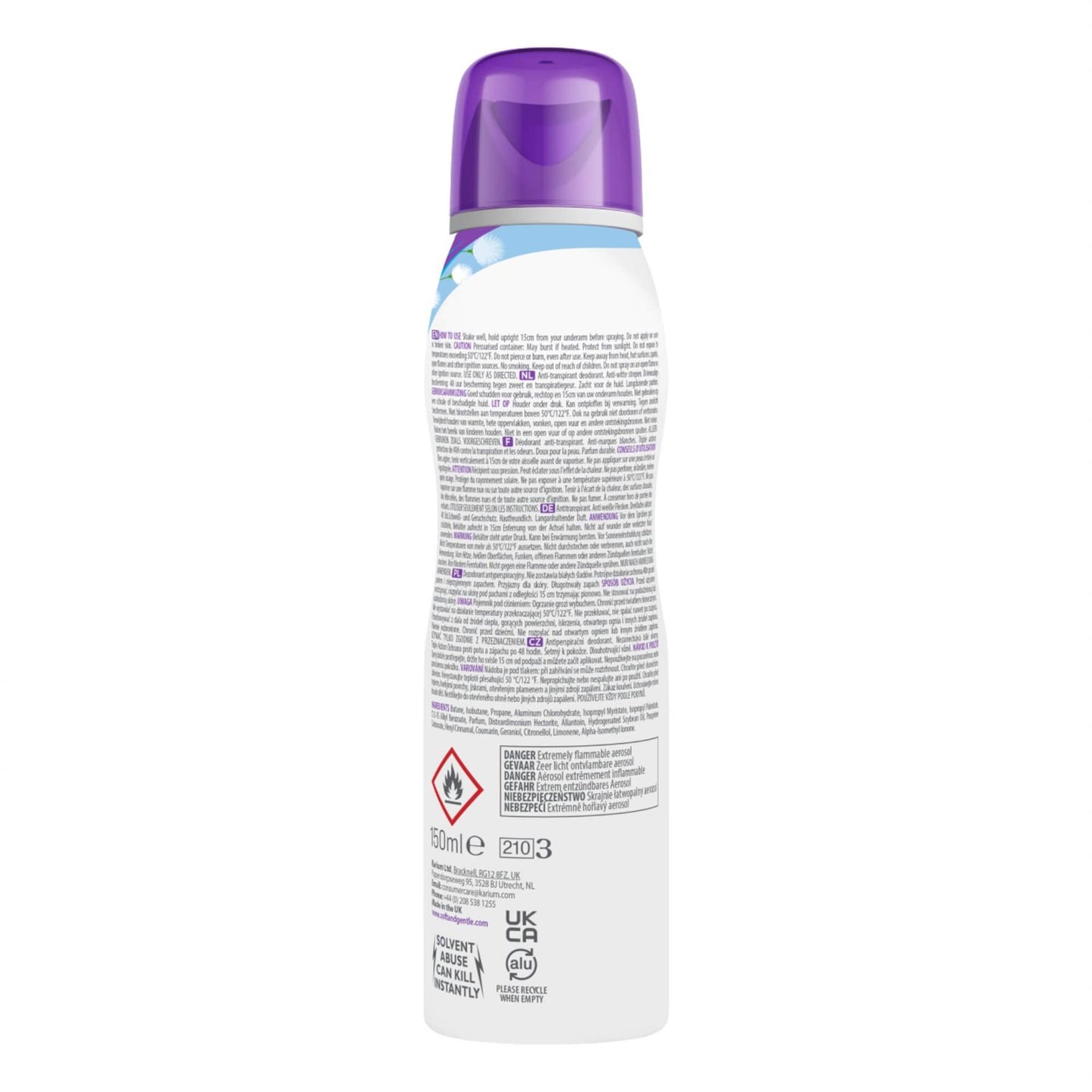 Soft & Gentle Anti-Perspirant Spray
