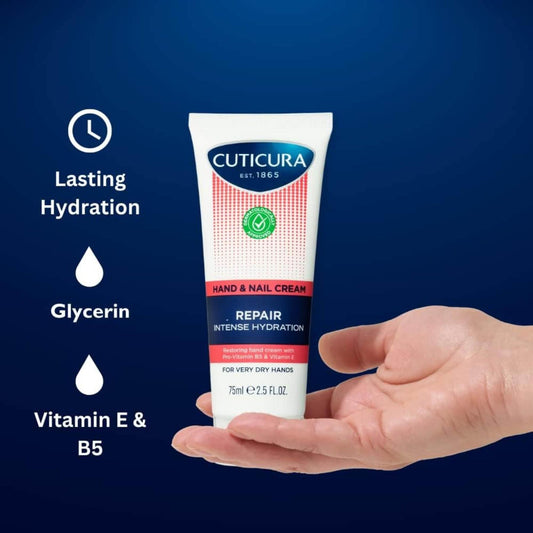Cuticura Repair Intense Hydration Hand And Nail Cream 75ml