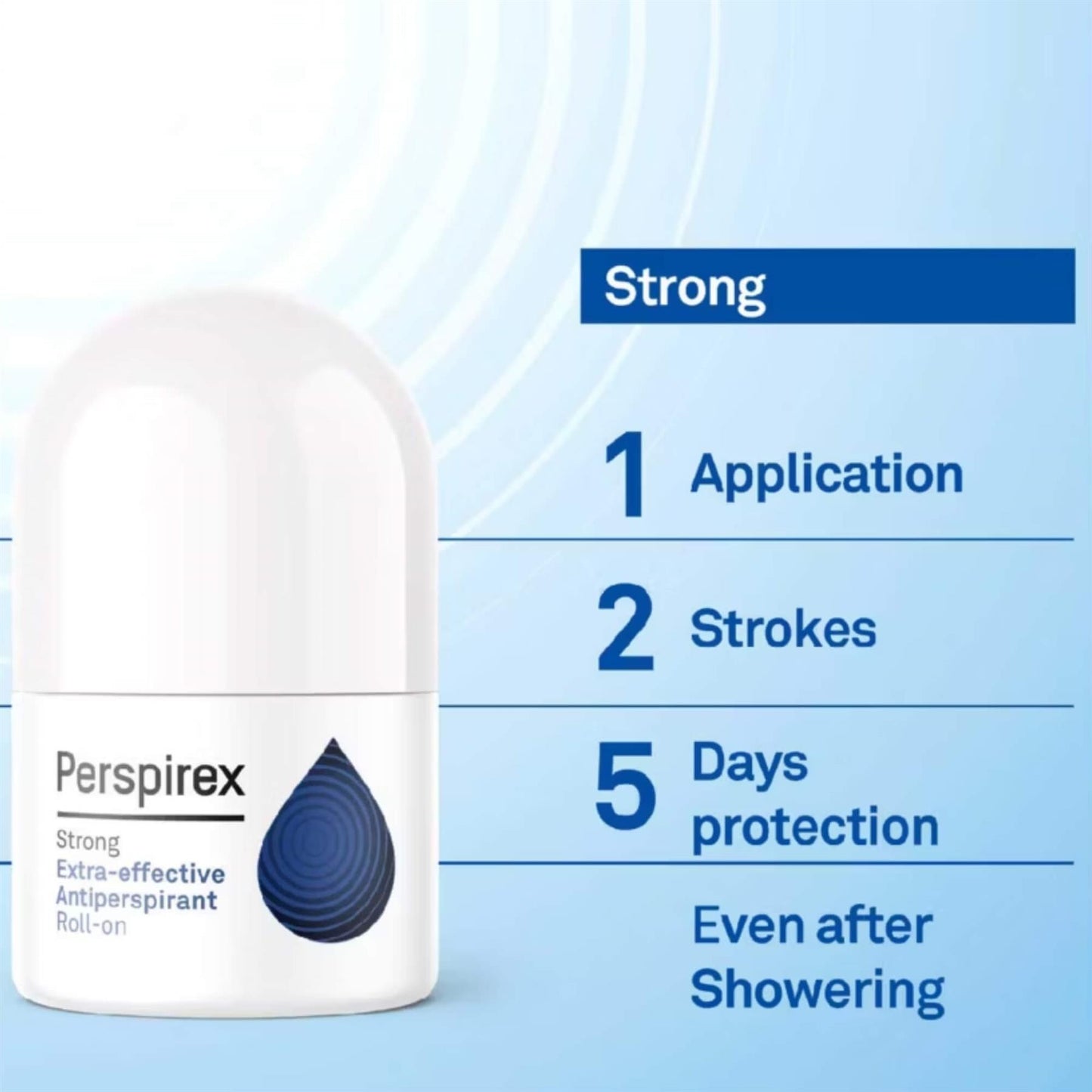 Perspirex Strong Antiperspirant Roll-On 20ml