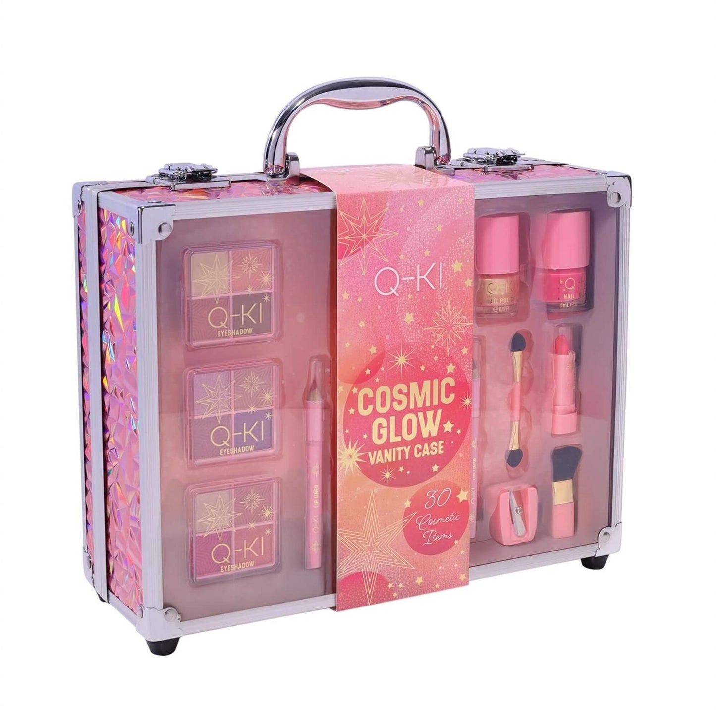 Q-Ki Cosmic Glow Makeup Vanity Case