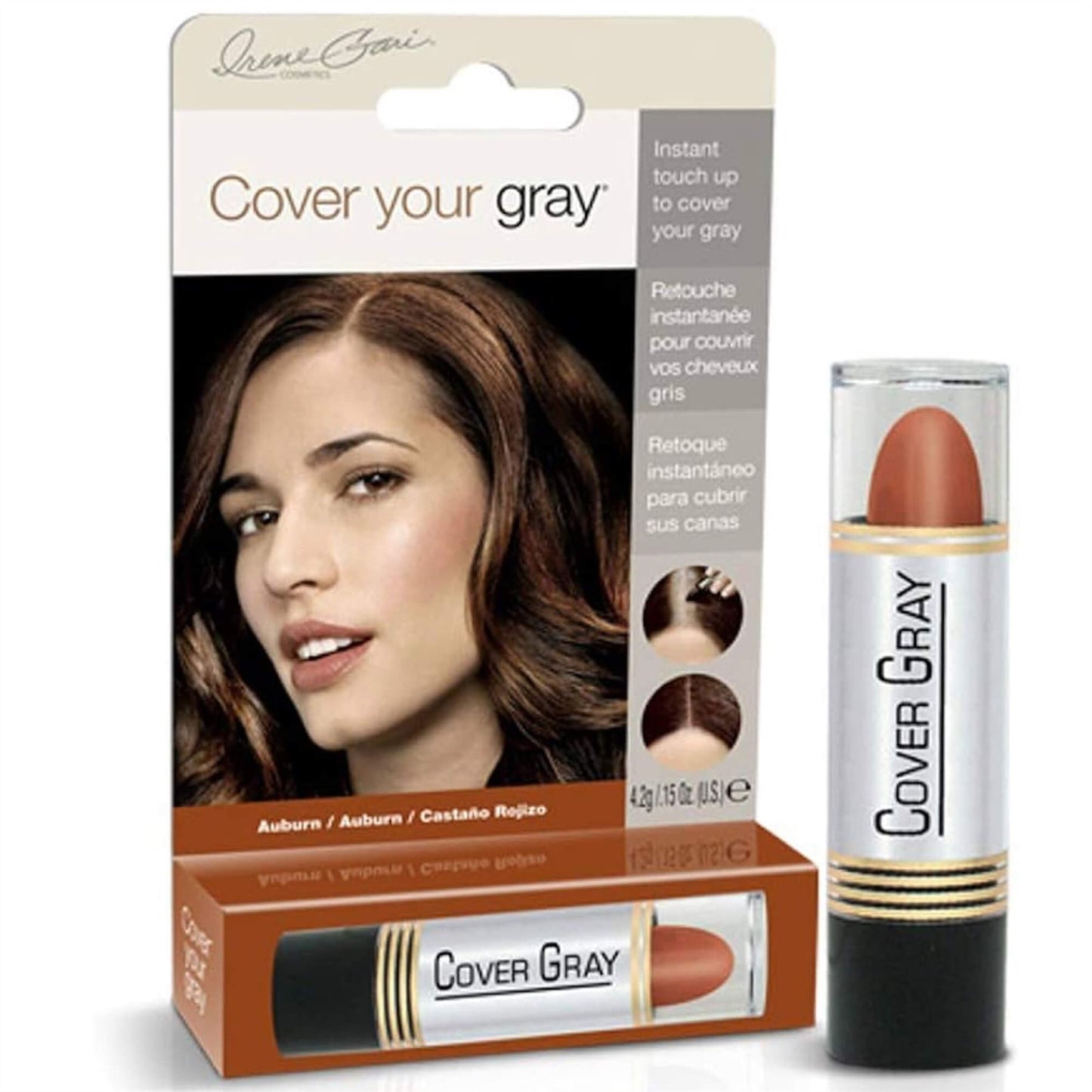 Irene Gari Cover Your Gray Cover Up Stick – Auburn