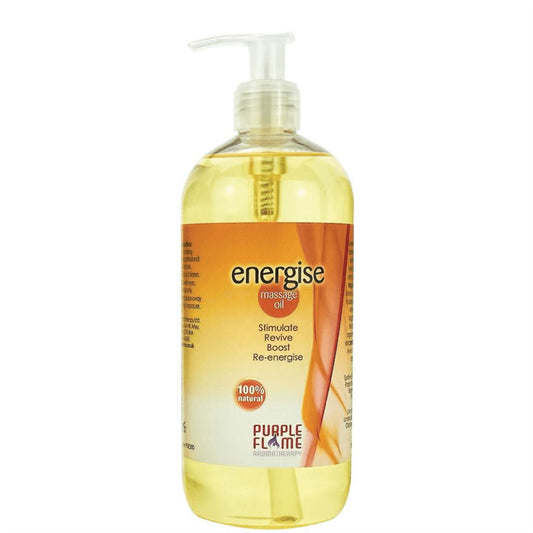 Purple Flame Massage Oil - Energise