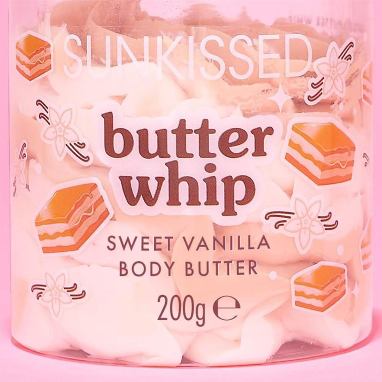 Sunkissed Butter Sweet Vanilla Whipped Body Butter 200g
