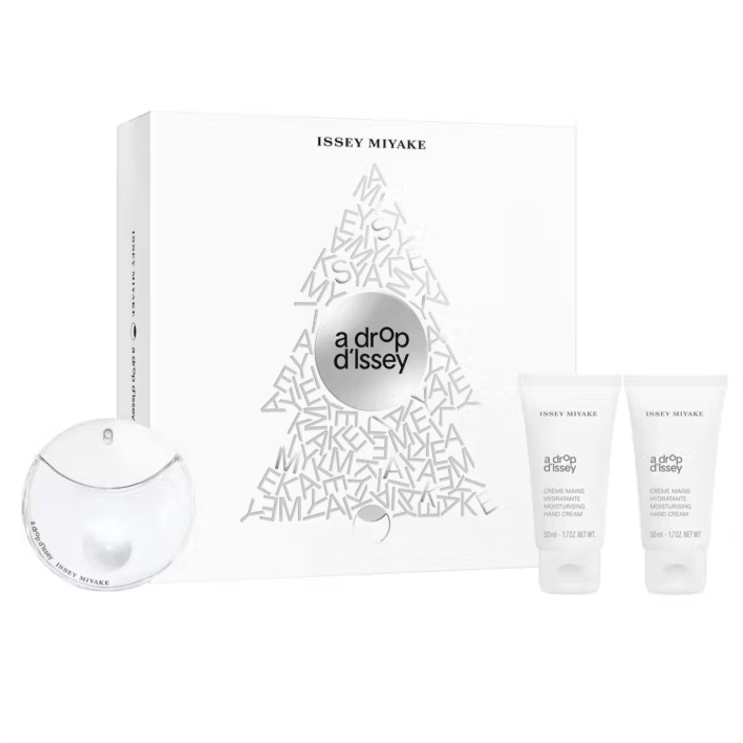 Issey Miyake A Drop D'issey Gift Set for Her - 50ml EDP / 2 x 50ml Hand Cream