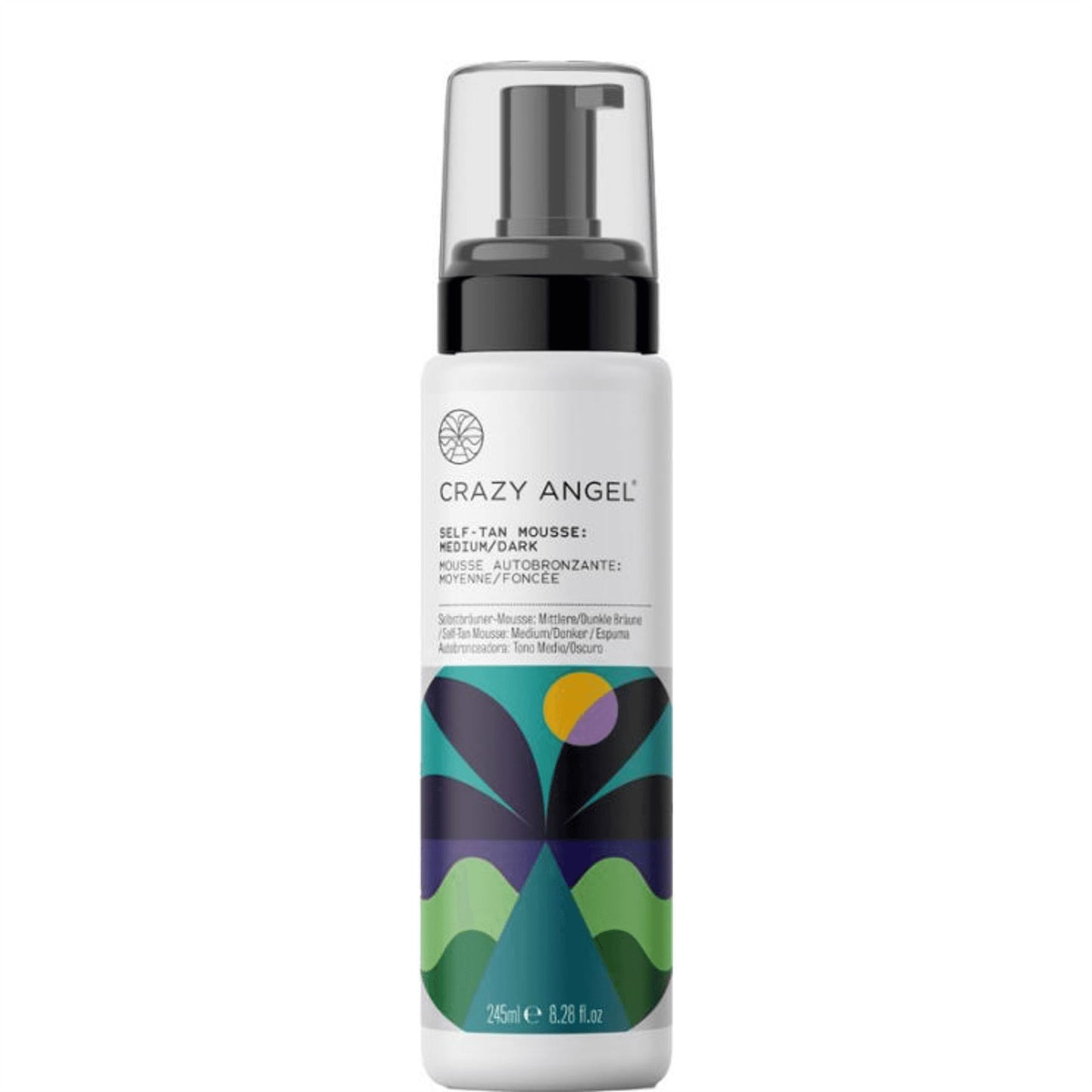 Crazy Angel Self Tan Mousse - Medium / Dark - 245ml