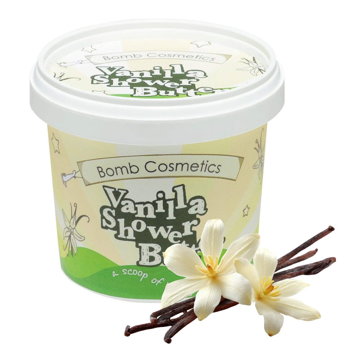 Bomb Cosmetics Cleansing Shower Butter - Vanilla - 365ml