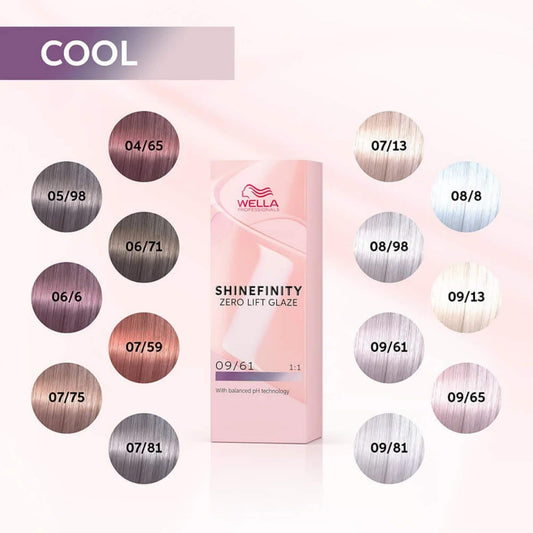 Wella Professional Shinefinity Zero Lift Glaze Demi-Permanent Hair Colour