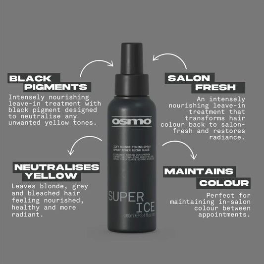 Osmo Super Ice Icey Blonde Toning Spray 100ml