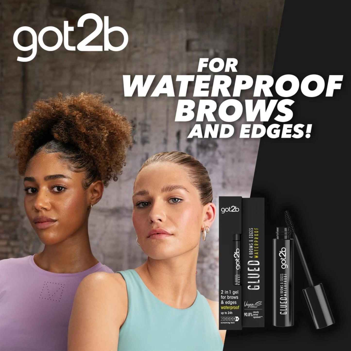 got2b Glued 4 Brows & Edges Waterproof Eyebrow Gel 16ML