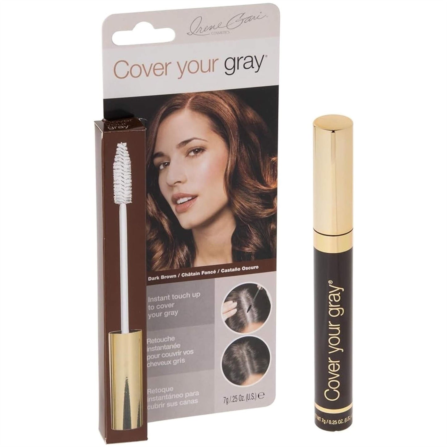 Irene Gari Cover Your Gray Brush in Colour Mascara