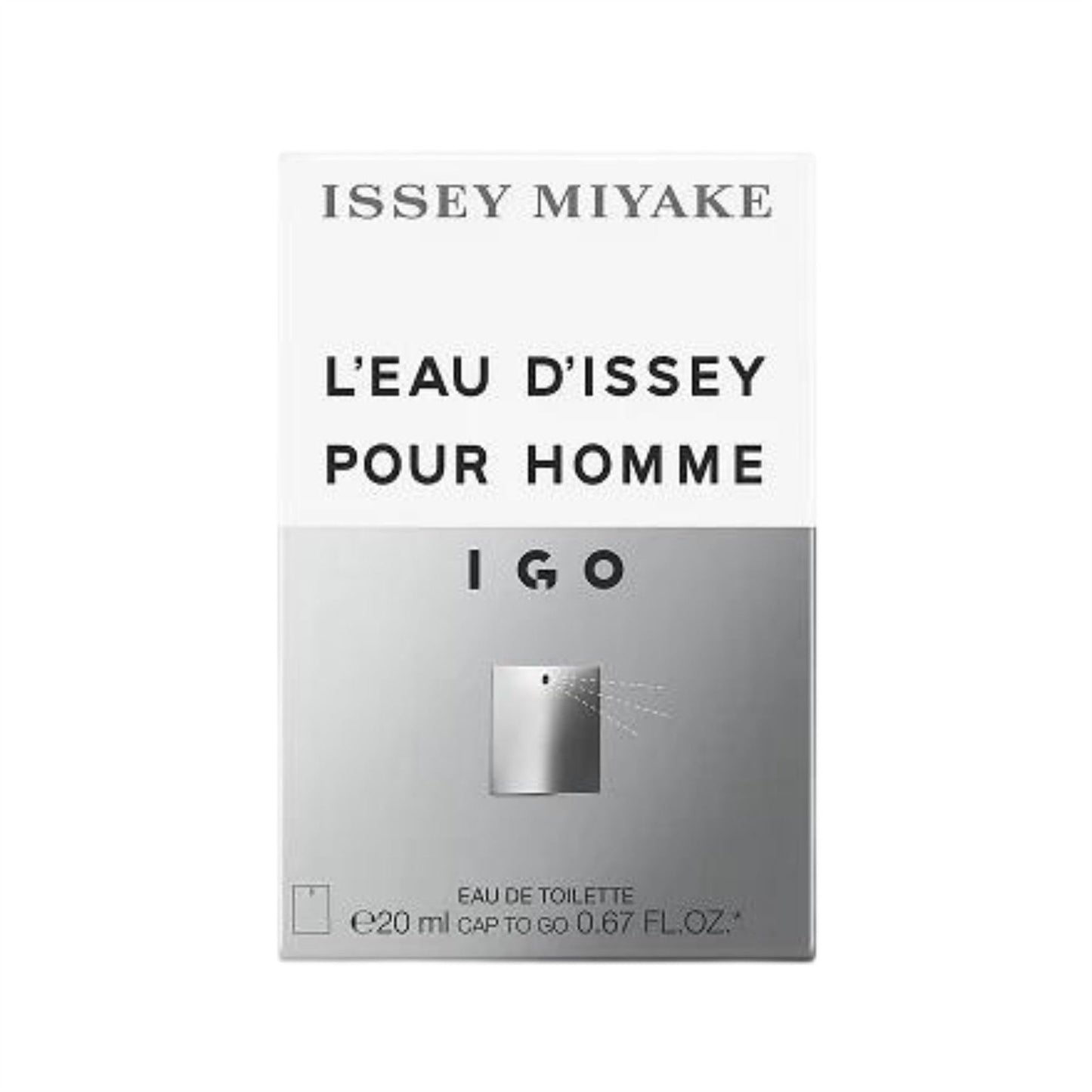 Issey Miyake L'eau D'issey Pour Homme IGO Eau De Toilette for Him - 20ml