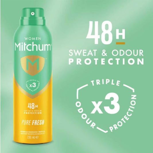 Mitchum Anti Perspirant Spray for Her - Pure Fresh - 200ml
