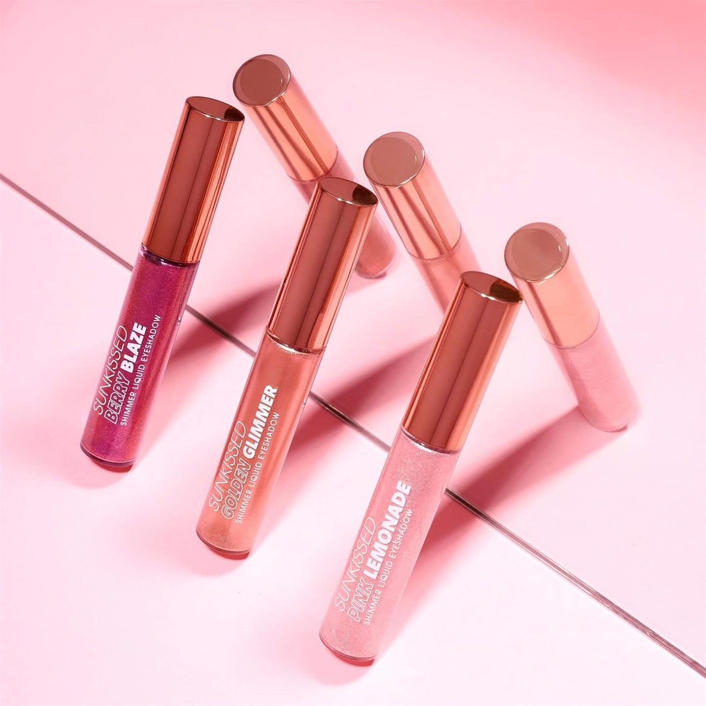 Sunkissed Shimmer Liquid Eyeshadow Trio Set - 3 x 7ml