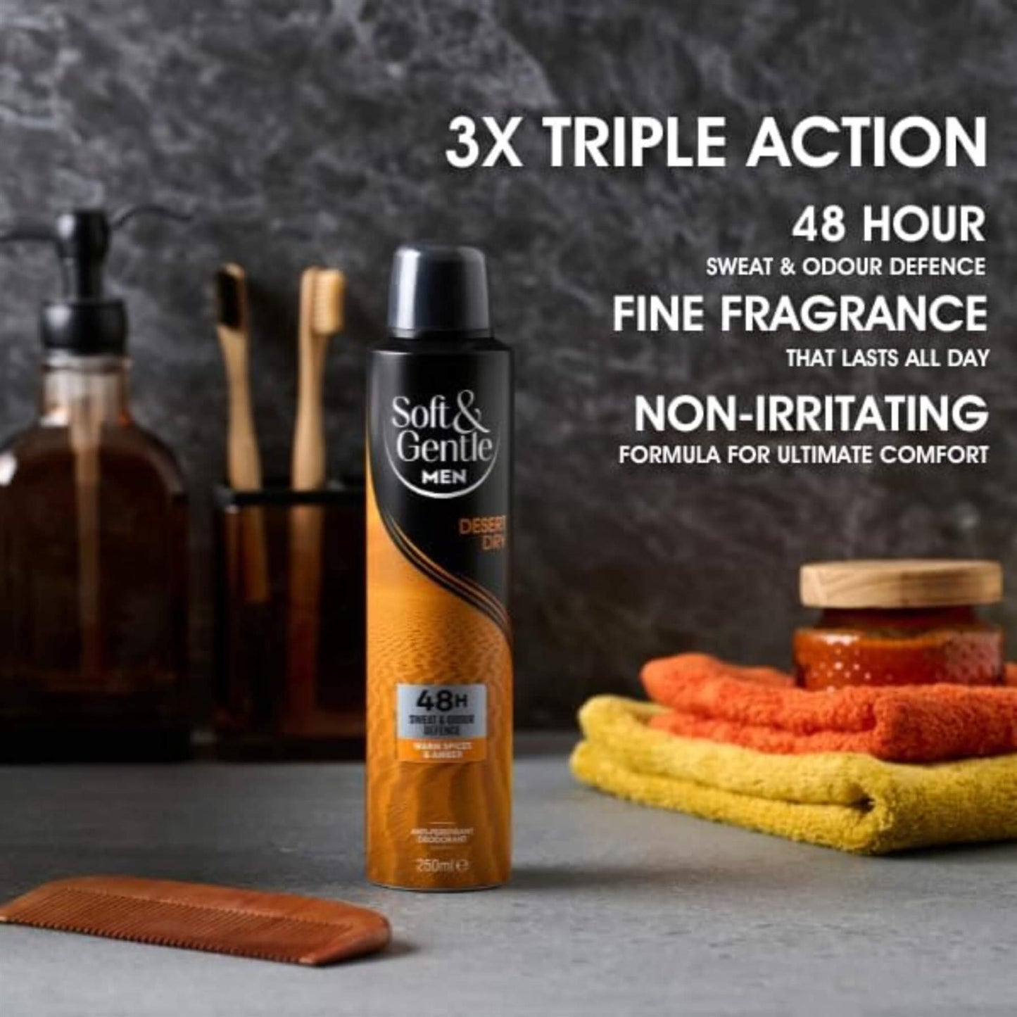 Soft & Gentle Men's Anti-Perspirant