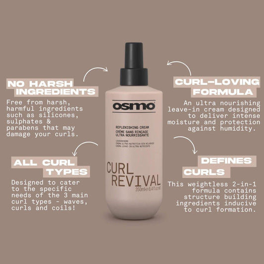 Osmo Curl Revival Replenishing Cream 250ml