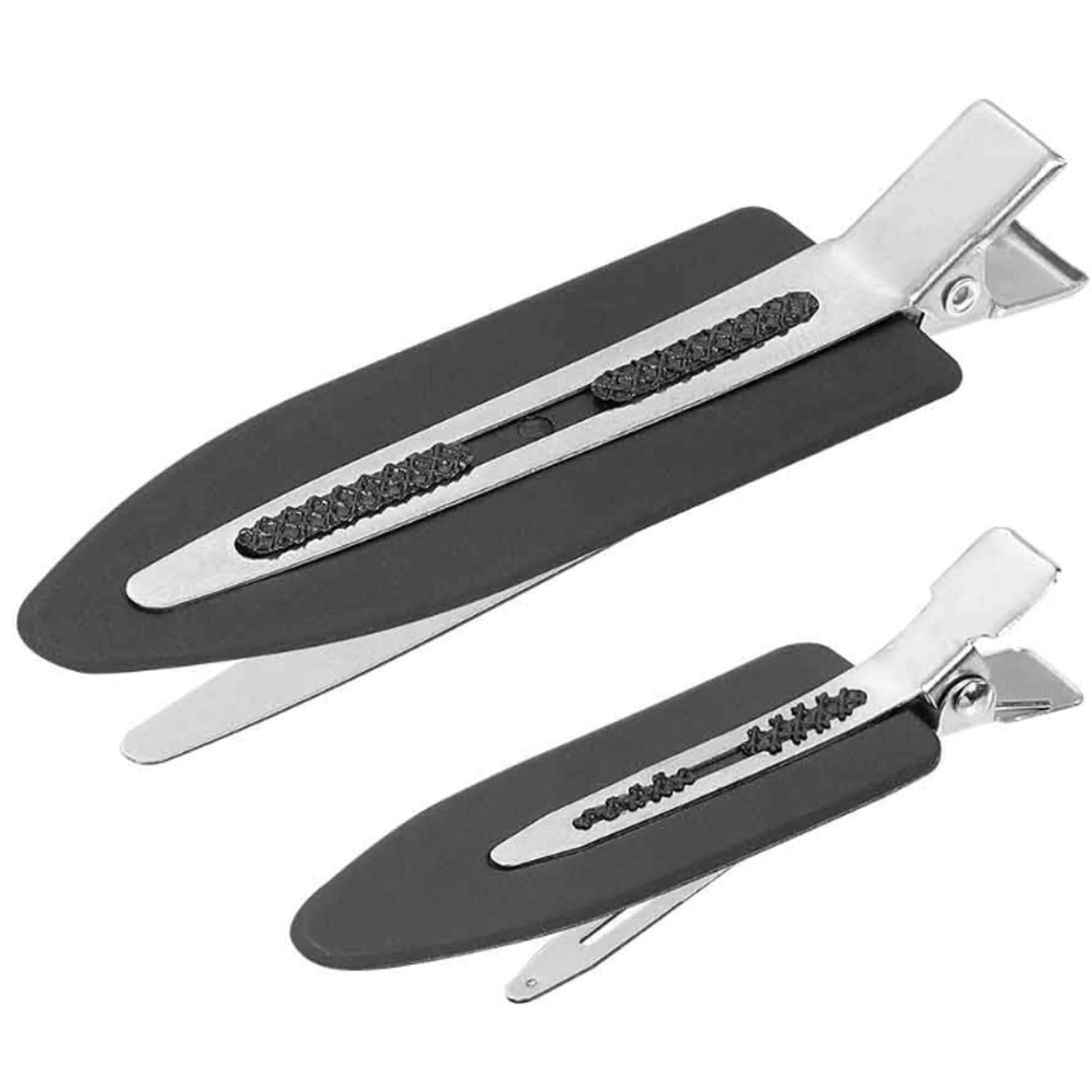 Sibel Creaseless Hair Clips - Black - 4 Pack