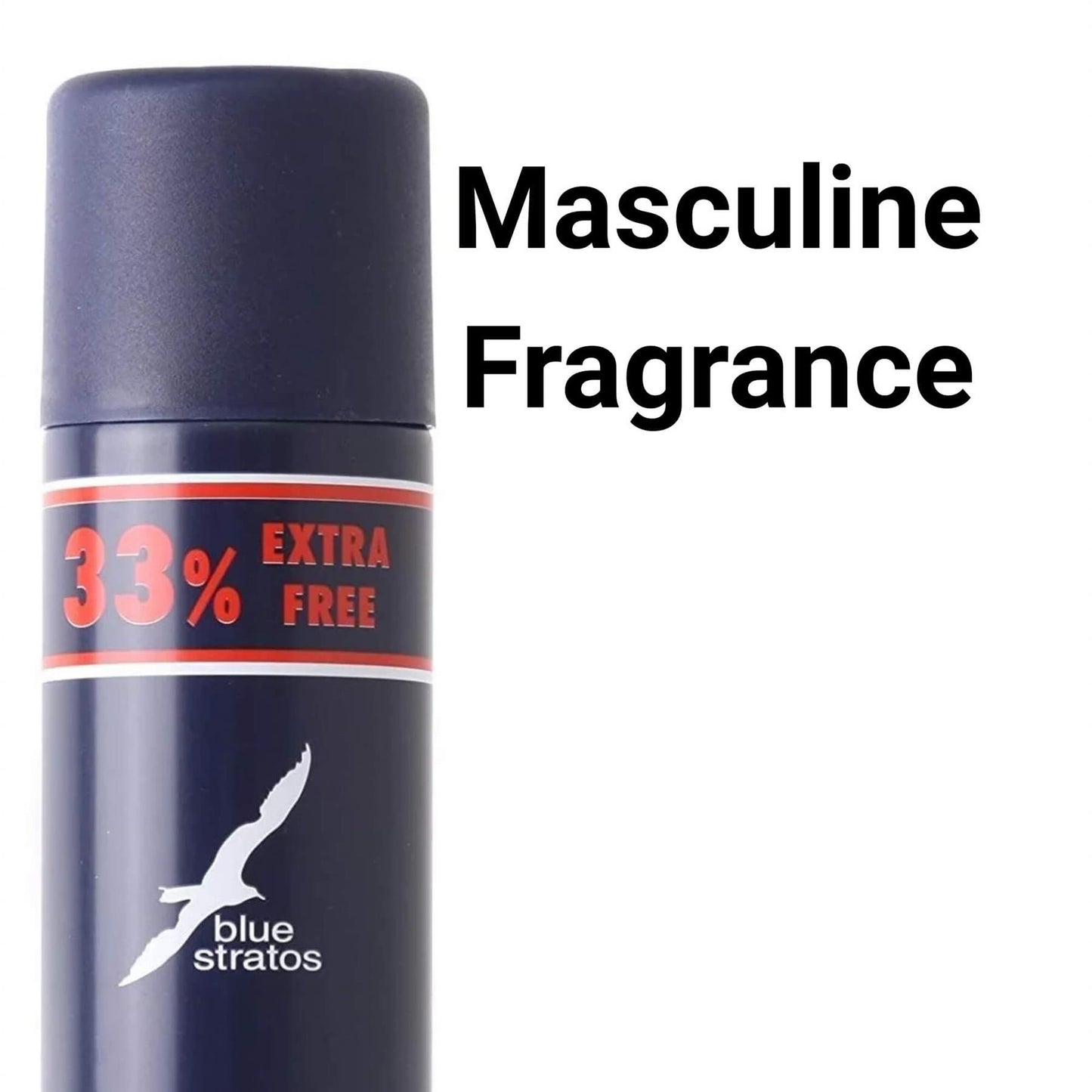 Blue Stratos Deodorant Spray 200ml