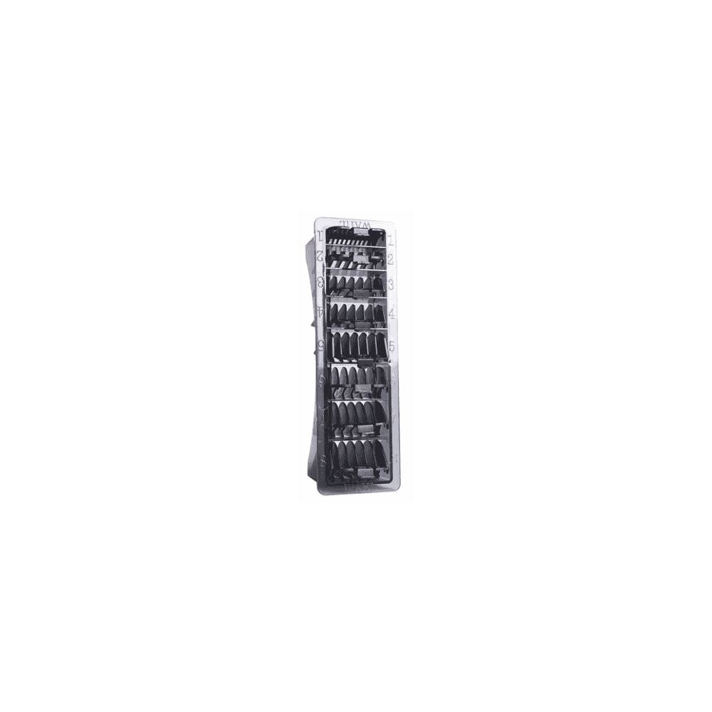 Wahl Black Comb Set - No's 1 - 8