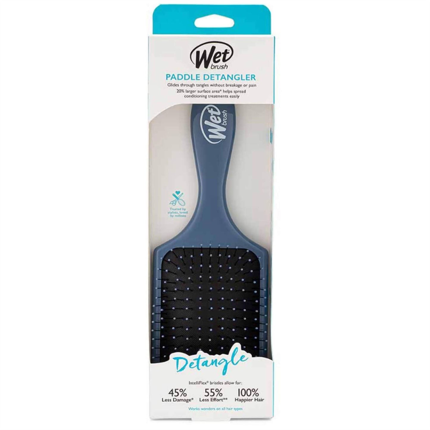 The Wet Brush Pro Paddle Detangler Brush - Elemental Blue