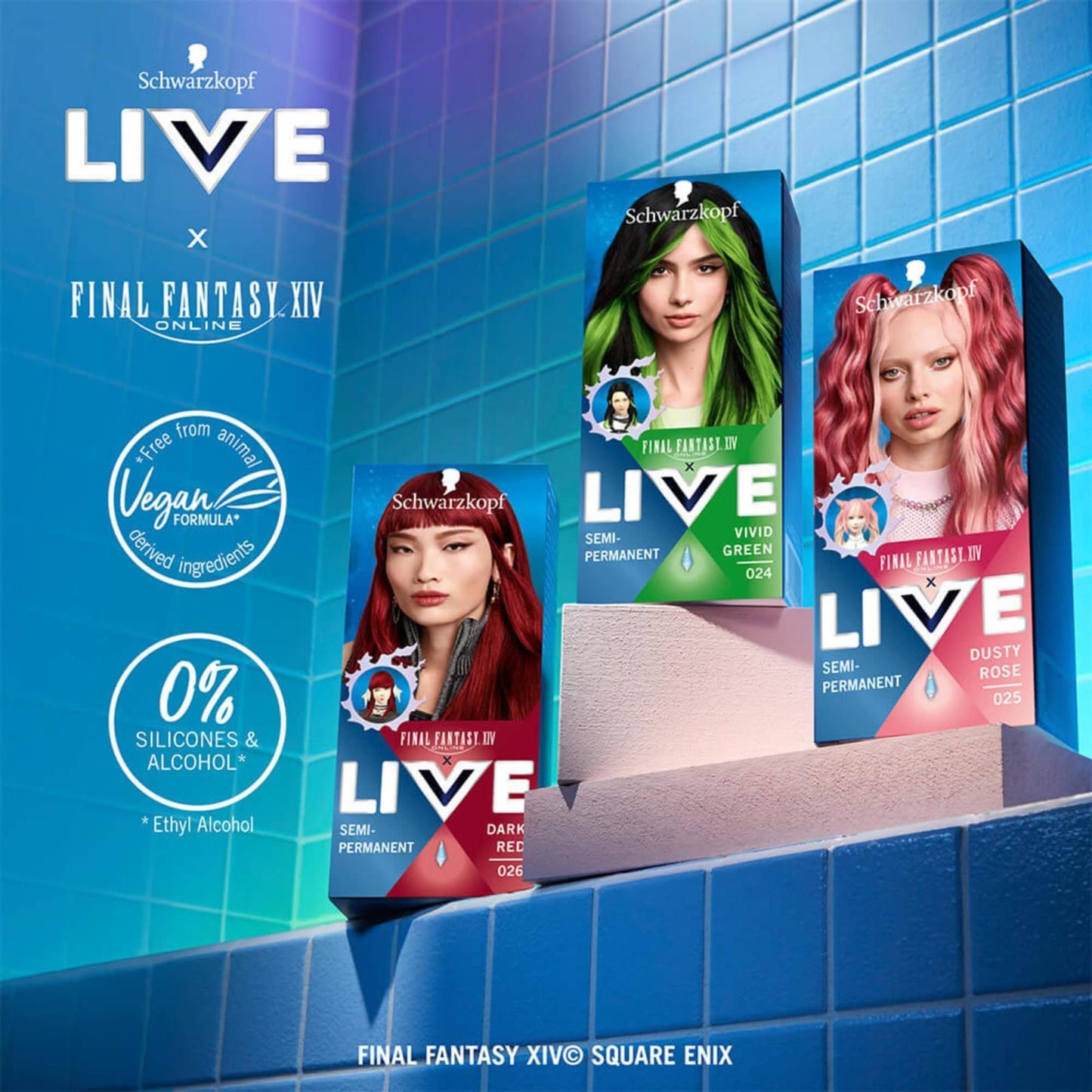 Schwarzkopf Live Ultra Brights Or Pastel - Final Fantasy