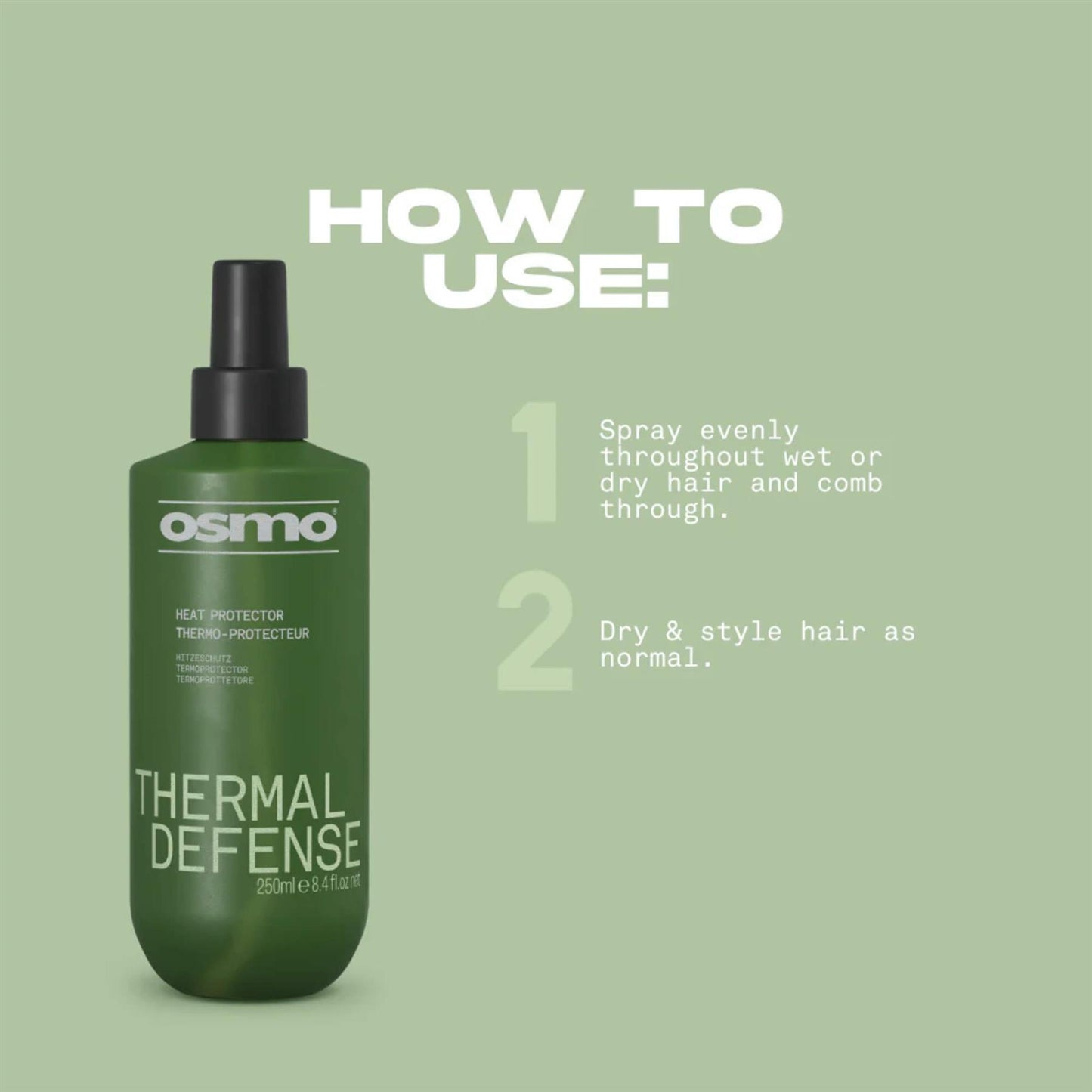 Osmo Thermal Defense Heat Protector Spray 250ml
