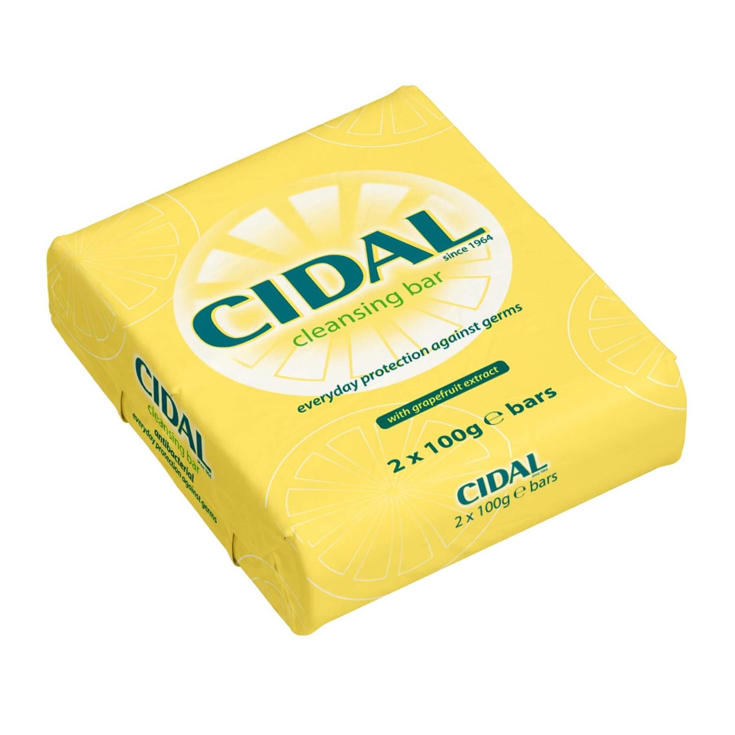 Cidal Antibacterial Cleansing Bar (Twin Pack) 2 x 100g