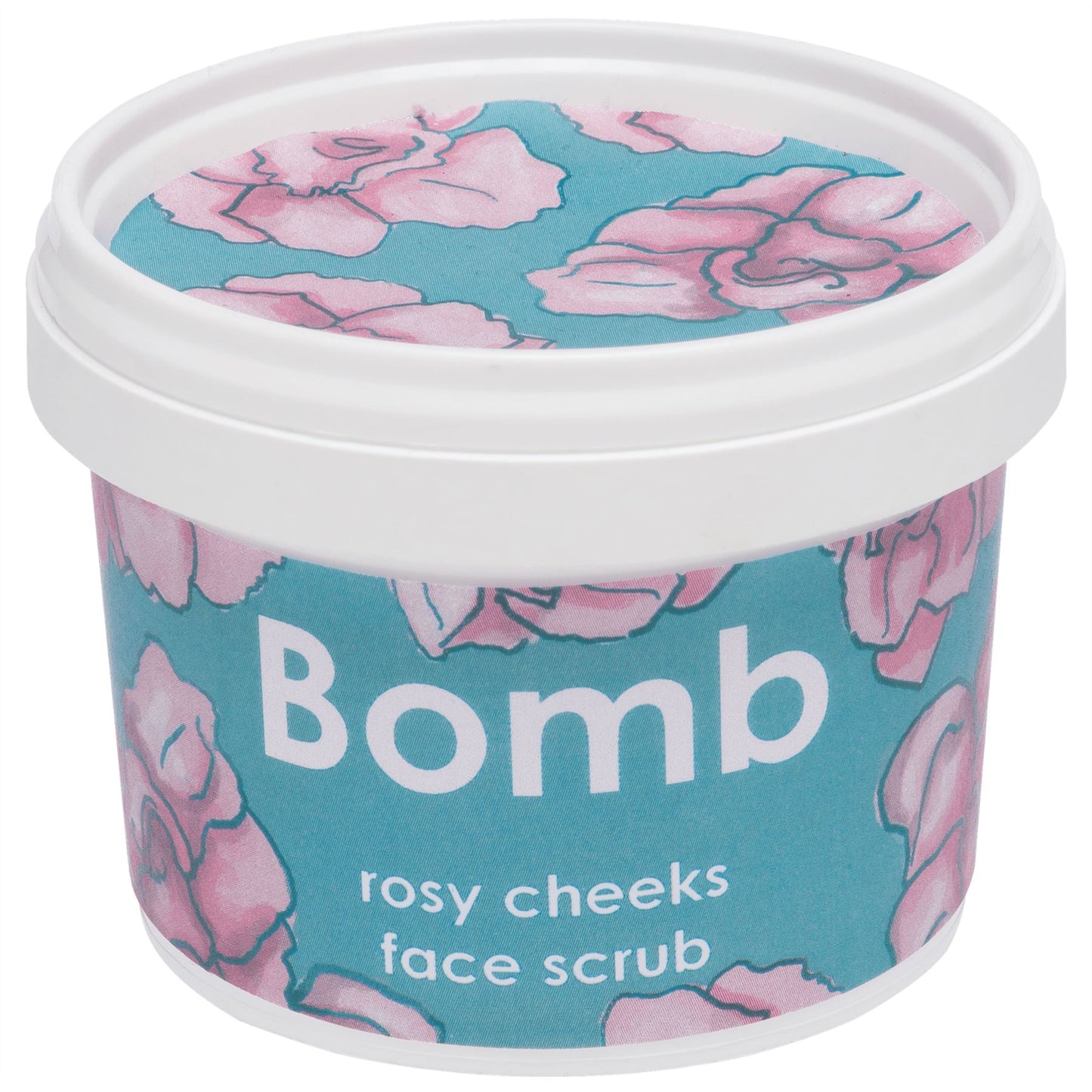 Bomb Cosmetics Face Scrub - Rosy Cheeks - 120ml