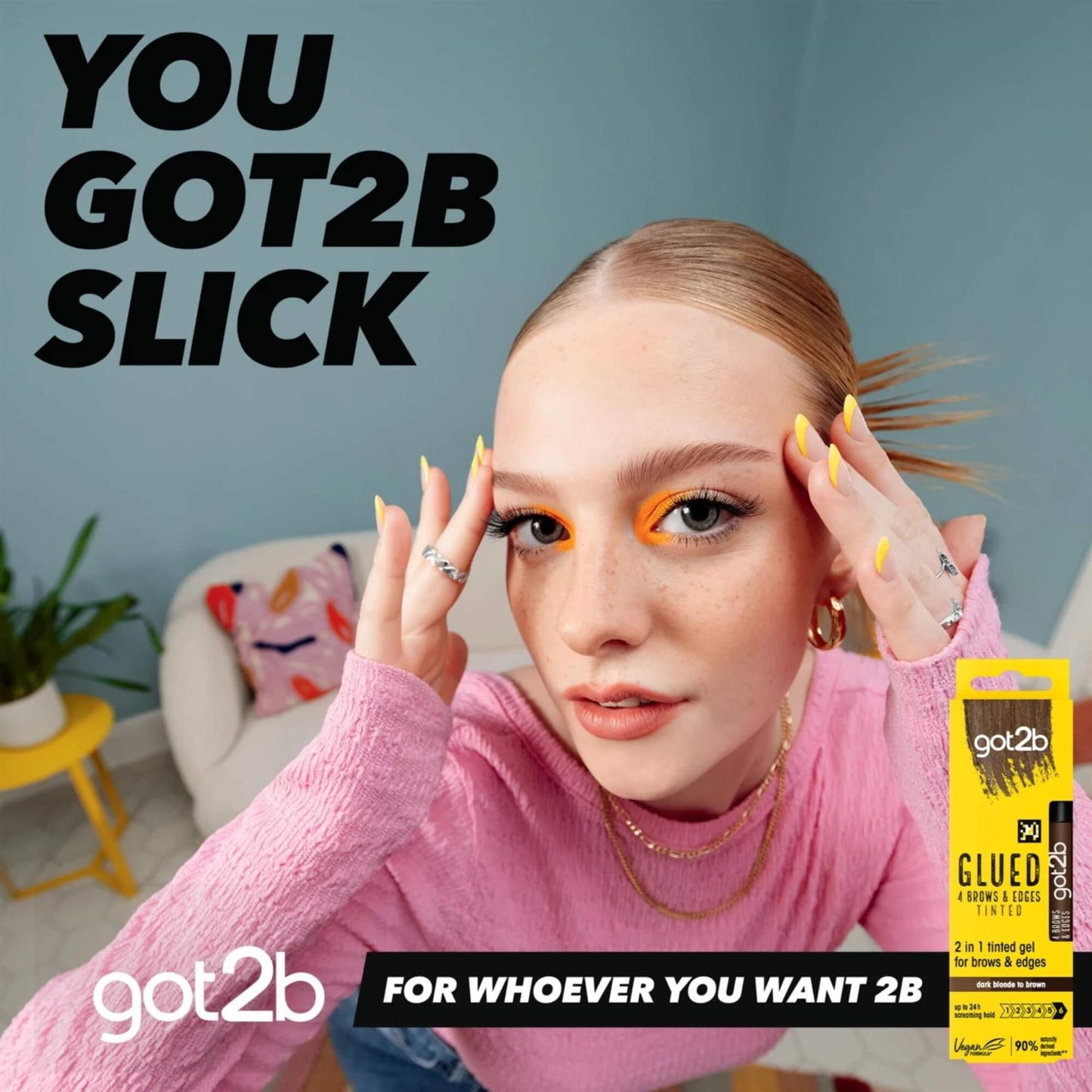 got2b Glued 4 brows & Edges Tinted 16ml