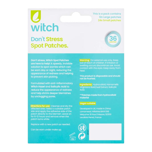 Witch Don't Stress Spot Patches - 36 Patches