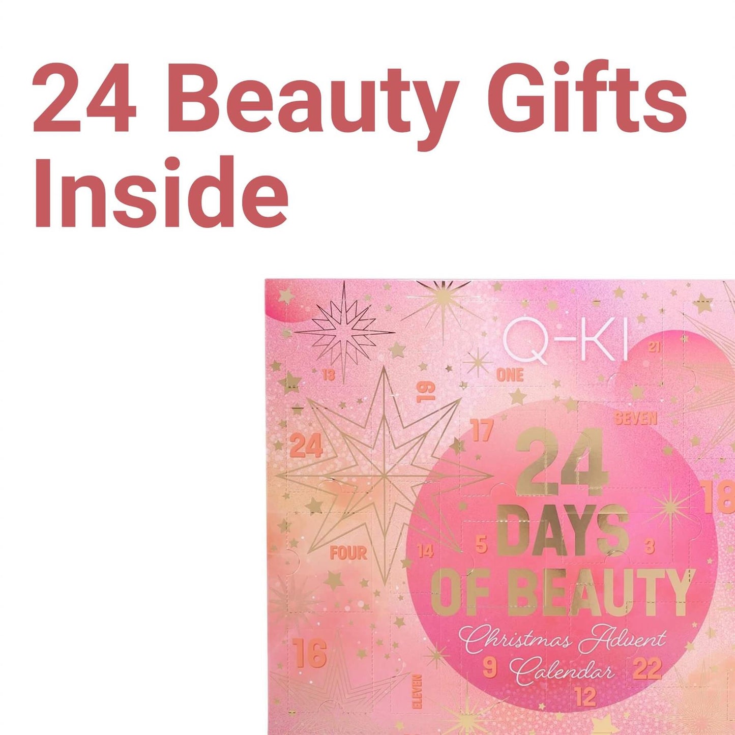 Q-Ki 24 Days of Beauty Makeup Advent Calendar