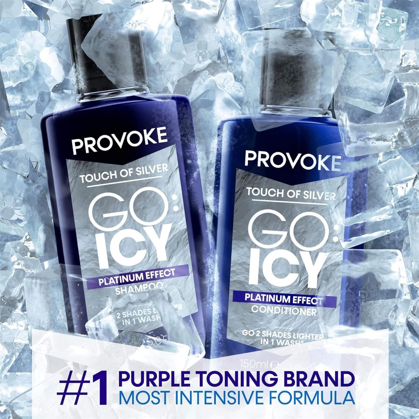 Provoke Go Icy Purple Shampoo 150ml