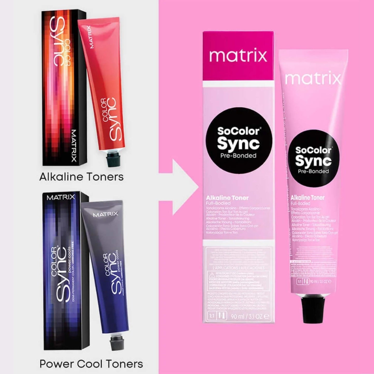 Matrix SoColor Sync Pre-Bonded Alkaline Toner